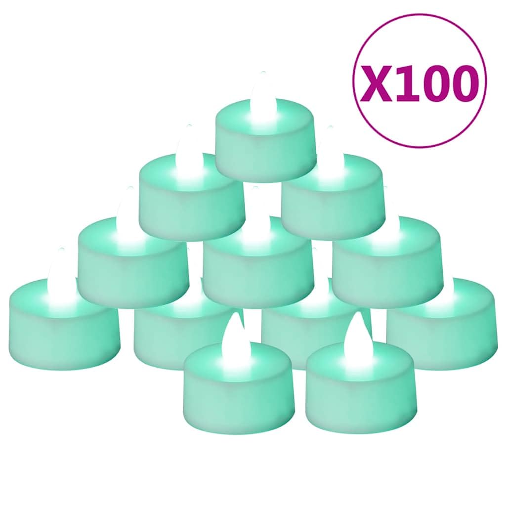 Lot de 100 bougies chauffe-plat électriques LED sans flamme