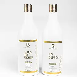 Kit Progressivo Matizador Para Cabelos loiros e Shampoo 1L Com Colágeno e Açaí | Bell Nutry