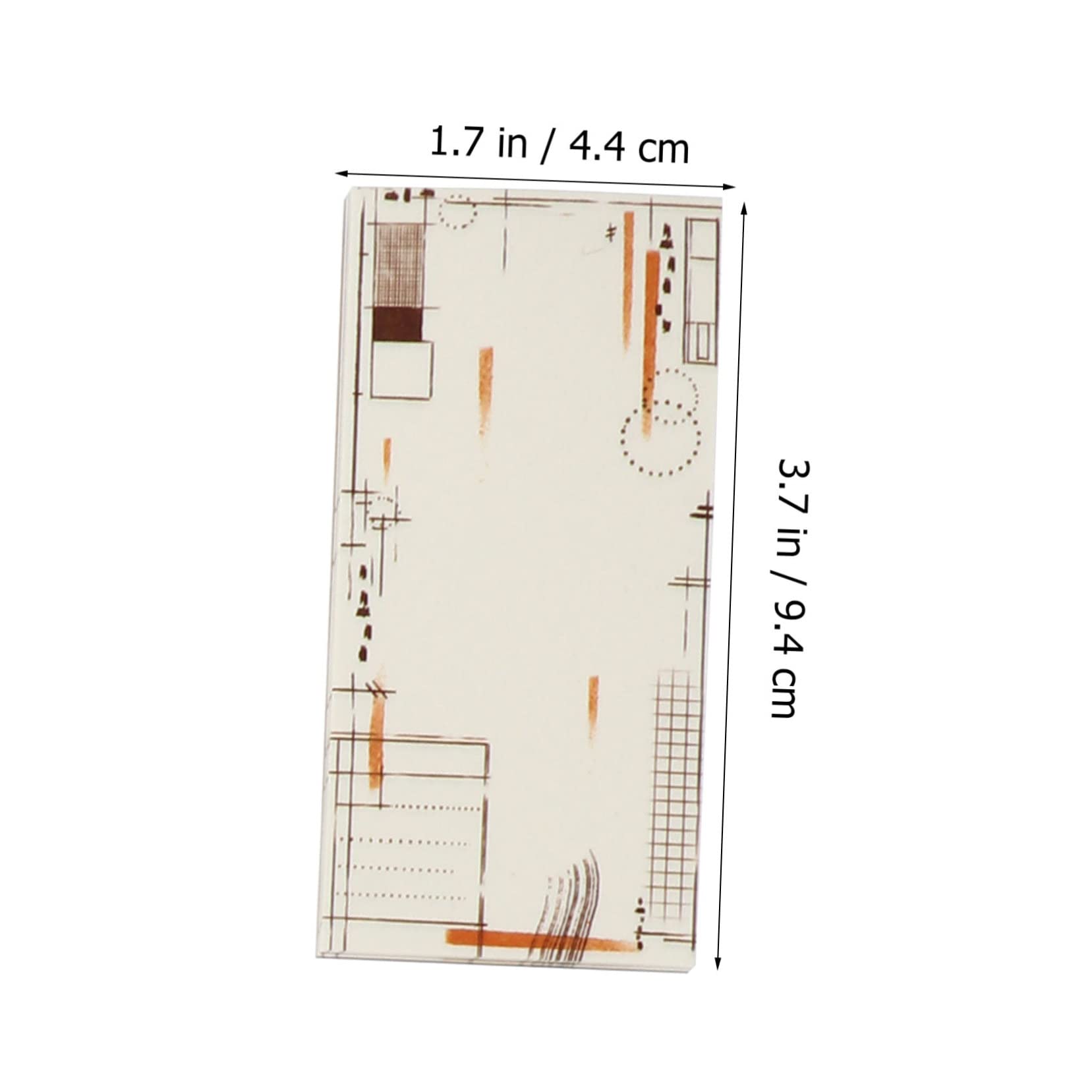 MAGICLULU 600pezzi Adesivi Decorativi Per Appunti Blocchi Note Con Bordi Eleganti Per Studenti e Ufficio Sicura e Confortevole Per Decorare e Annotare