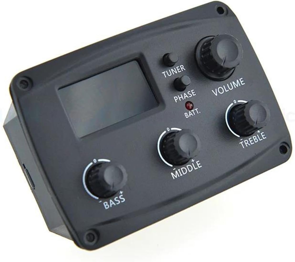 3 Band Acoustic Guitar Pickup EQ Preamp With Digital Proceeding Tuner Equalizer With Tuner Guitar Accessories Acoustic guitar pickup accessories