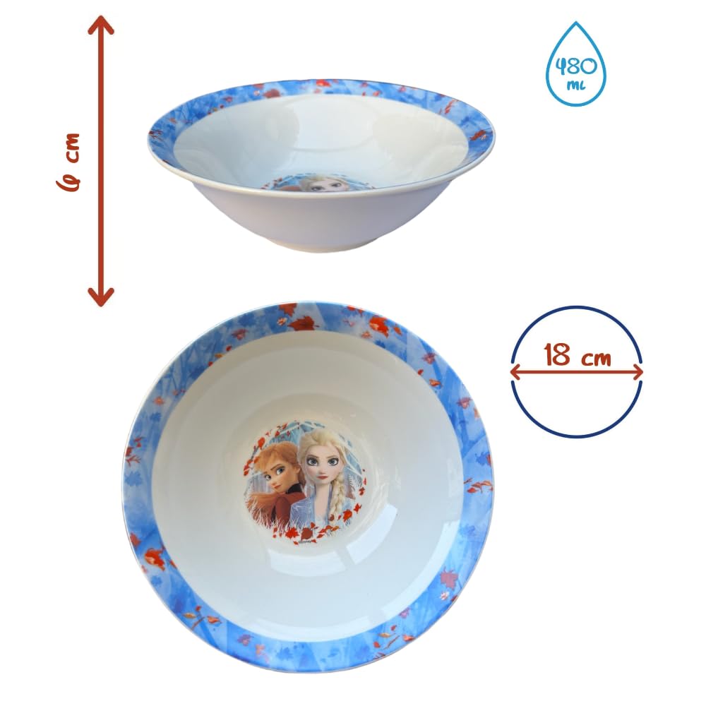 Disney Plates Frozen Pcs Melamine Set U2013 Barbotoys Disney