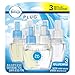 Febreze Plug in Air Freshener Scented Oil Refills, Linen & Sky, 3 Count