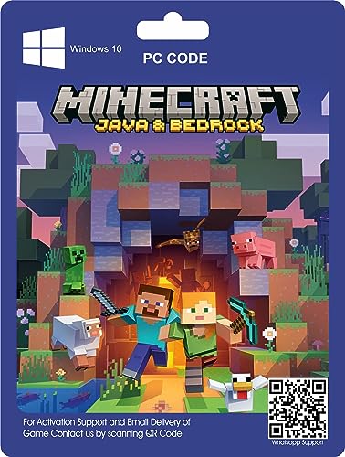 Image of SUBHAKA Mojang Minecraft Java & Bedrock Windows 10 /11 India Edition Within 2 Hour Email Delivery