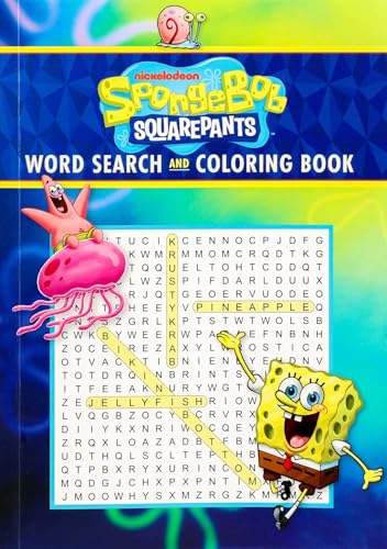 SpongeBob SquarePants Word Search and Coloring Book (Coloring Book & Word Search)