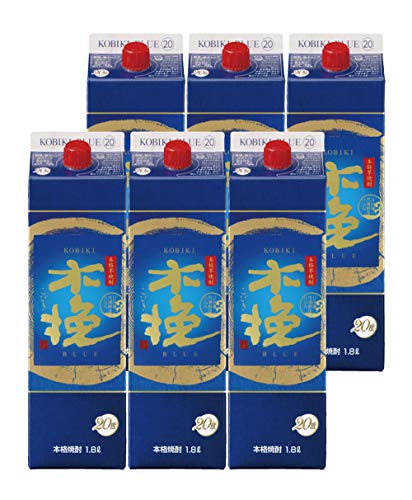 雲海酒造 木挽BLUE パック [ 焼酎 20度 宮崎県 1800ml×6本 ]のサムネイル