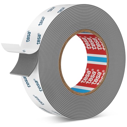 Emitever Doppelseitiges Klebeband Extra Stark 20mm x 5 5m - 68211 Montageband für Wand LED Auto & Möbel | Hochleistungs-Haftkraft (17-28N/cm) | Rückstandsfrei Entfernbar