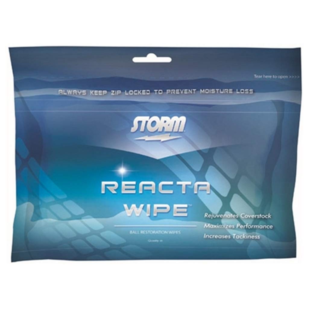 Storm Reacta Wipe Bowling Ball Cleaner Wipes- Dozen
