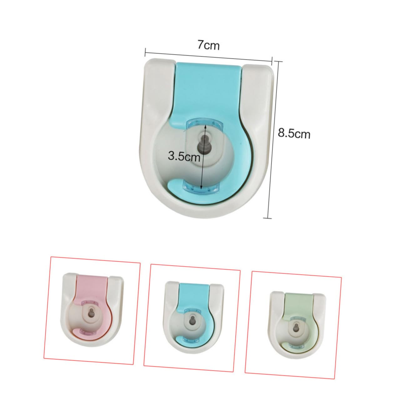 Porta AsciugamaniPezzi Gancio per Scopa e Scopa Ganci Impermeabili Organizzazione Domestica Ganci Facili da Rimuovere Livella per Trapano Attacco a Bolla Tappi Porta Sapone magnetici Porta a