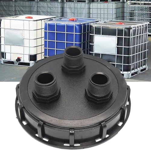 Tapa de agua resistente para bidones IBC con rosca de adaptación 4