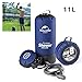 Produktbild myself Außenduschtasche Blaue Fußpumpe Campingdusche Tragbarer Wasserspeicher Keine Heizfunktion 11L Hochleistungs-Autowaschanlage/Sommerdusche 46x20cm Einfach Zu Verstauen