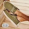 HEYDUDE - Men's Wally Coastline Jute - Casual Slip-On Shoes - Moccasin Style, Olive, 10 UK #5