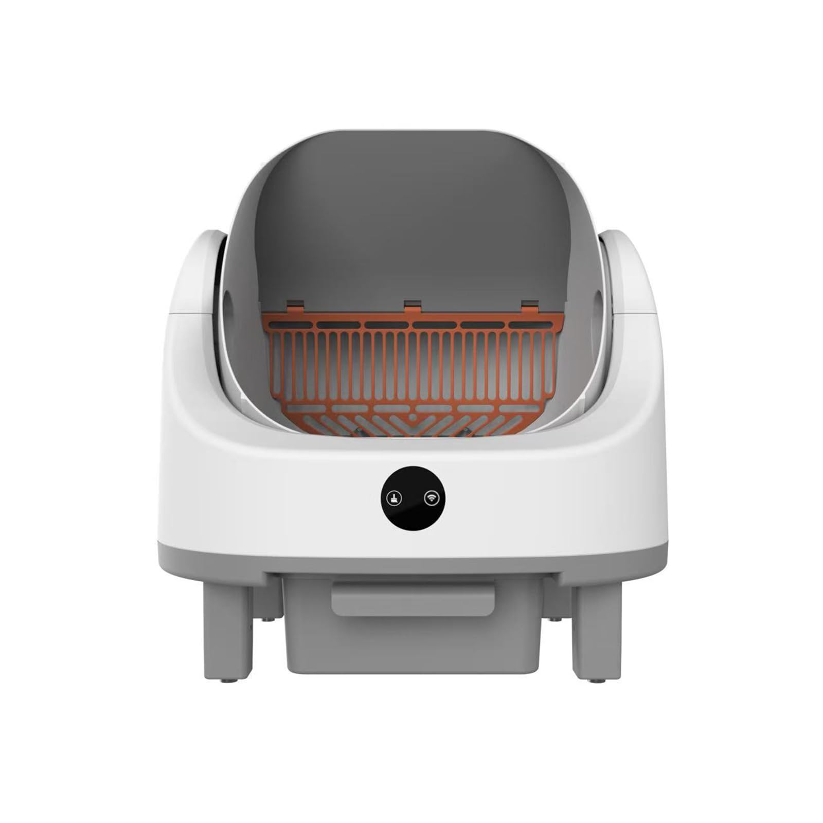 Cacha de gato autolimpiante 80L con control de aplicación, para varios gatos | Bandeja de arena autolimpiante con sensor de seguridad antipellizco, seguimiento de salud, silencioso, sin olor, 8 l