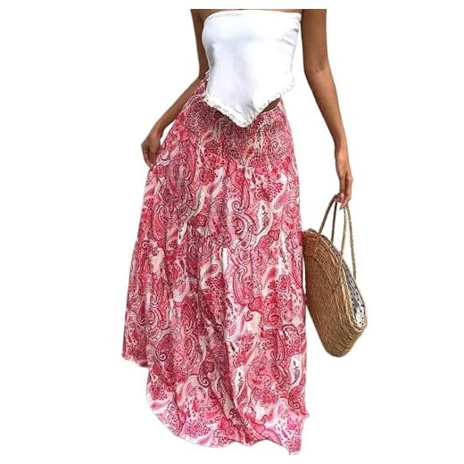 Fresh Women's Printed Mid-Length Skirt