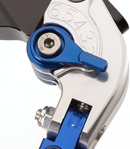 Miniatura 30 de FXCNC Billet Folding Extendable Adjustable Brake Clutch Levers Compatible with Raptor YFM660 01-04, TTR125L/LE/LW 00-16, Banshee 350 02-06