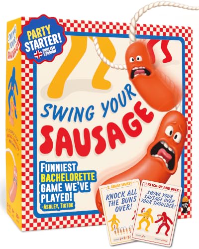 Image of Swing Your Sausage - Hilarious Party Games for Adults - Perfect Bachelorette Games for Adults Game Night (2-12 Players) - Funny Outdoor & Indoor Game for Family Gatherings and Birthday Games