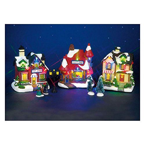 Star, Casette di Natale con luci LED