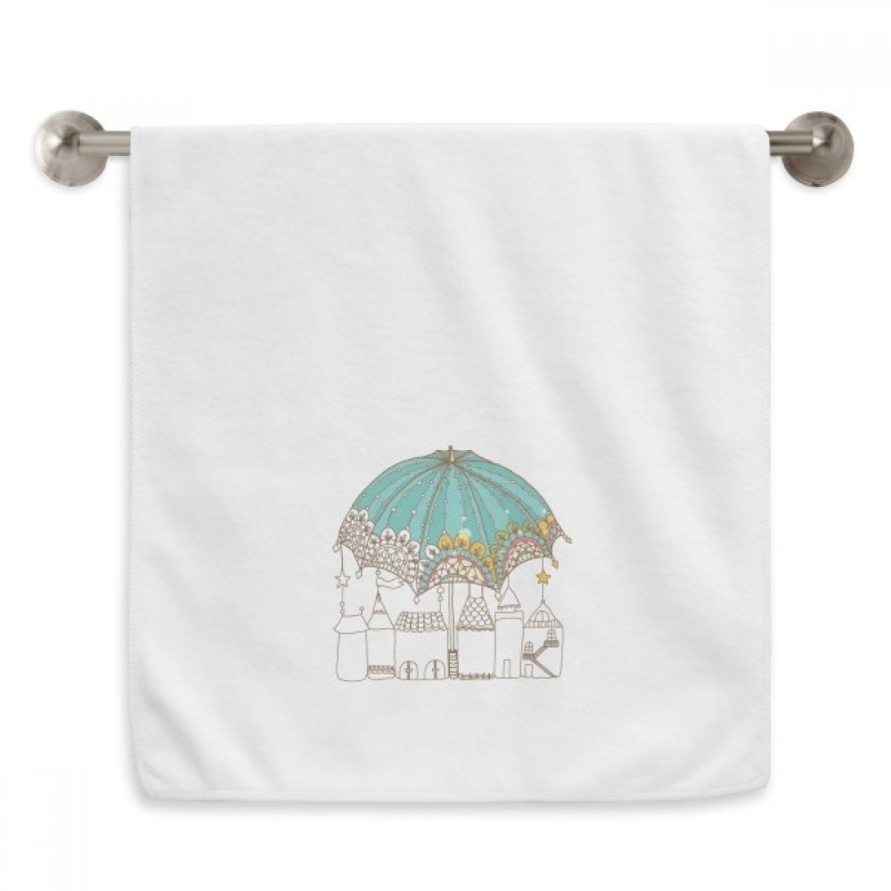 Serviette dentelle maison et diadème blanc 13x29 pouces pour toilette