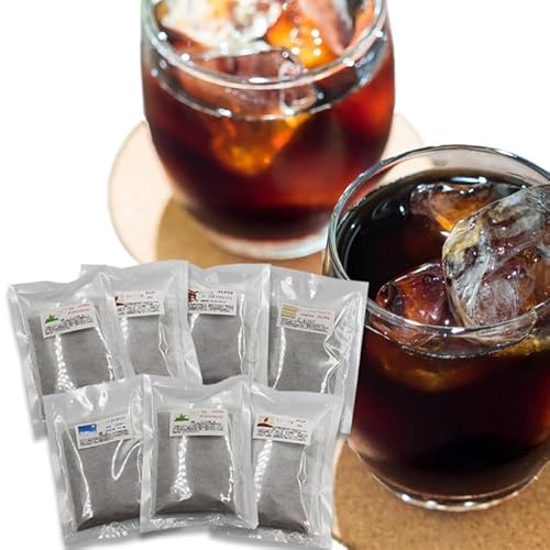 [定期便][カモガワ珈琲の定期便]焙煎したての水出し珈琲 7バッグ[選べる3回・隔月] [0029-0001]