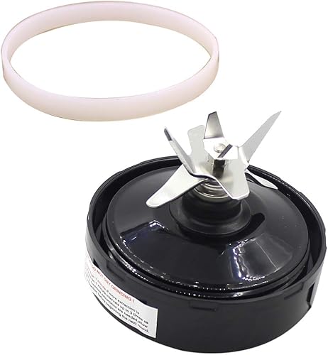 Cuchilla de piezas de repuesto, compatible con Ninja Blenders Auto iQ BL482 30 DOB/ BL451 30 DOB/(6 aletas hembra)