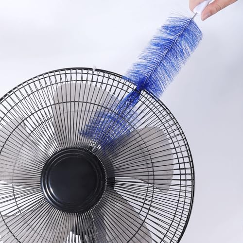 Image of 2pcs Fan Cleaning Brush, Ceiling Fan Cleaner Duster Bendable Ceiling Fan Brush Ceiling Fan Duster for Fan Air Conditioning Car Vents Windows Curtains
