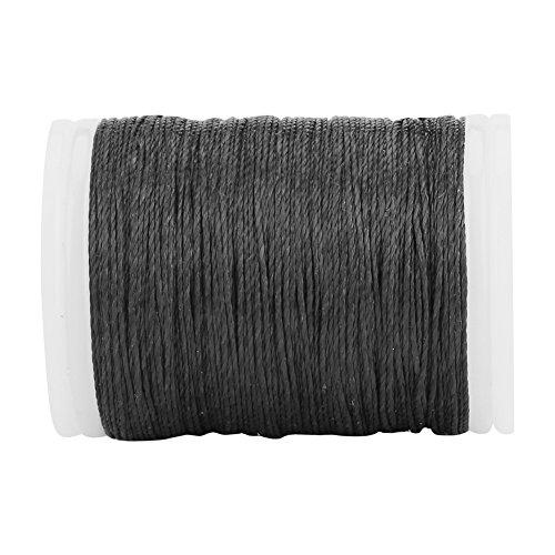 Jiawu Bow String Serving Thread, Portable Serving Thread String Serving, 120m Durable Recurve Bow Outdoor for Archery Supplies Bowstring (Black) - Image 3