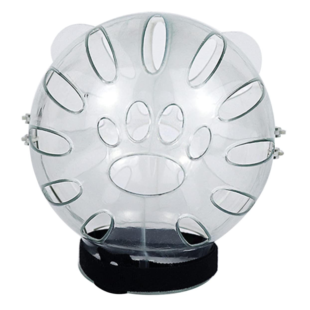 FRCOLOR 3piezas Transpirable para Gatos Protección contra Mordeduras y Lamerse para Cirugías y Baños Diseño Transparente y