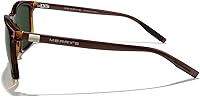 Vista 184 de MERRY'S S8286 Lentes de sol polarizados de aluminio, unisex, estilo de época, para hombres y mujeres 0c03 Marco negro/lente de espejo verde/patillas