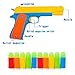 Rivoean Classic Foam Play Toy Guns Colt 1911 Toy Gun with Tactical Colorful Soft Bullets,Real Dimensions,Fun Outdoor Game