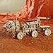 ROKR 3D Wooden Puzzle Solar Project NAVITAS Mars Rover Space Exploration Vehicle Space Discovery Mechanical Model Building Science Kits for Kids Age 12 (NAVITAS)