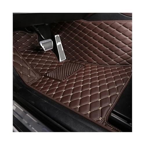 Tapis coussinets de pied de voiture en cuir Mitsubishi Outlander 2013-2016 5 places sur mesure