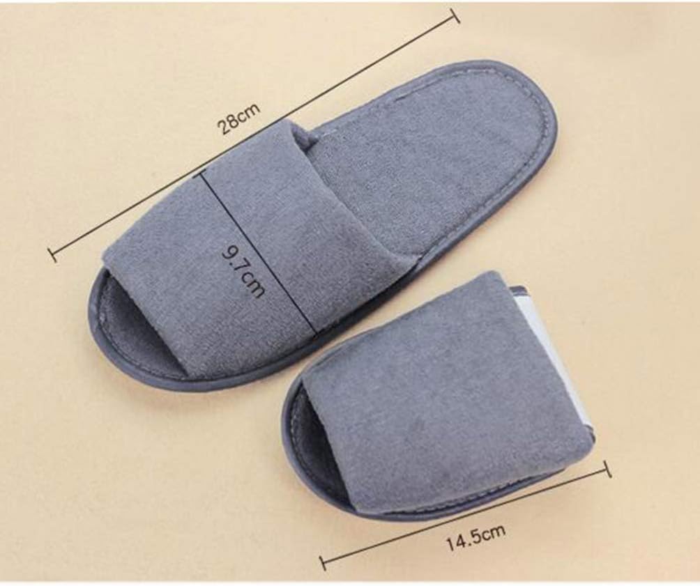 EXCEART Summer Dress Summer Dress 4 Pairs Open Toe Spa Slippers Spa Hotel Guest Slippers for Spa Party Guest Hotel and Travel Male Womens Sandals Womens Sandals