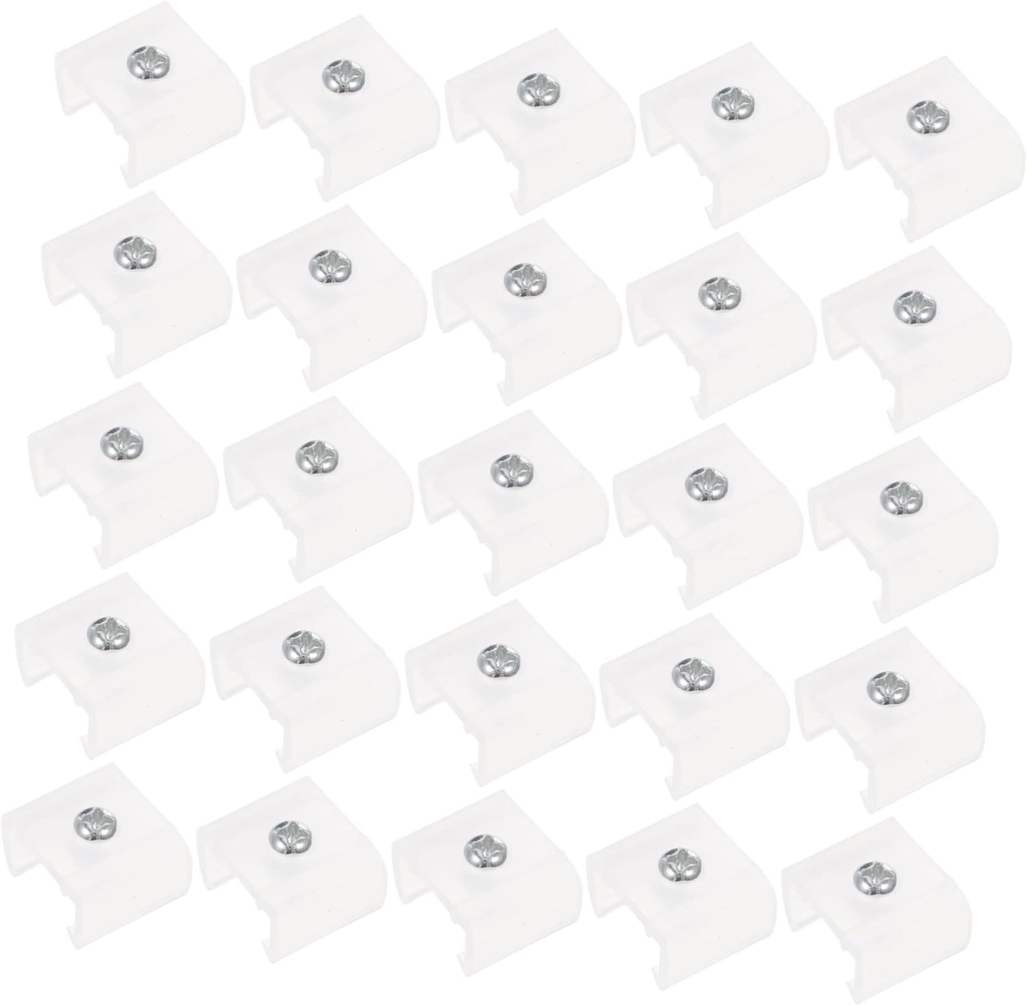 OATIPHO 100pcs Silicone LED Bracket LED Strip LED neon