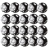 cciyu 20 Pack Brightest Blue T5 /T4.7 Neo Wedge 12mm 12V 3 SMD A/C LED Light Bulbs