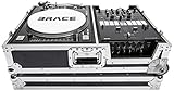 2 einzeln, größenverstellbar Fächern passend zum einem Plattenspieler und ein 10 in DJ-Mixer