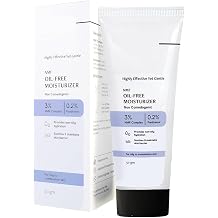 HS Oil-Free Moisturizer For Oily Skin | 3% NMF Complex + 0.2% Panthenol | Lightweight Gel Moisturizer | For Oily to Combination Skin | 50gm