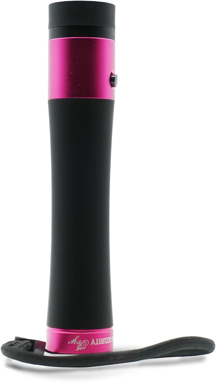 Guard Canine Safety Ivy Stun Gun for Girls Self Protection, Stun Gun Flashlight with Rechargeable Battery, Self Protection for Girls 200-Lumen LED Flashlight