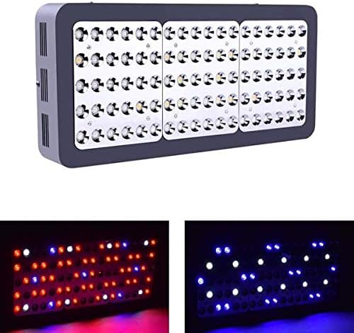 Veg/Bloom Switchable Full spectrum 600W/900W/1200W LED Grow Light, LED Growing lamp for Greenhouse Indoor Hydroponic Plants,with Reflector (R900)