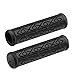Outtag Bike Handbar Grips for Cycling MTB Mountain Road Folding Bike, 3D Surface Non Slip Soft Rubber Ergonomic Design Handle Bar (All Black)