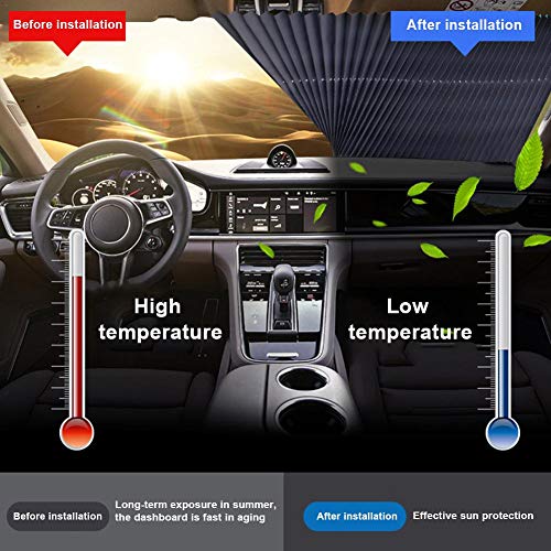 Visiera Parabrezza Copertura Retrattile per