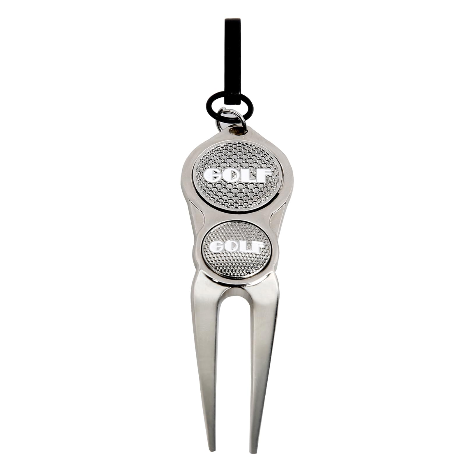 Ljmyy Golfs Green Divot Fork Curved Spit Golfs Green Accessories Bending Golfs Divot Golfs Divot Tool