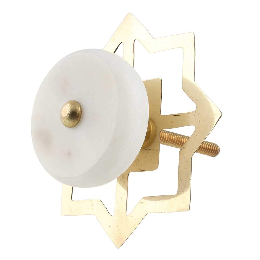 IndianShelf 2 Piece White Luxury Marble Drawer Knobs for Kitchen Cabinet Hardware Decorative Stone Dresser Pulls Cupboard Door Handle High End (B08KFNPN2N) Amazon Price History, Amazon Price Tracker