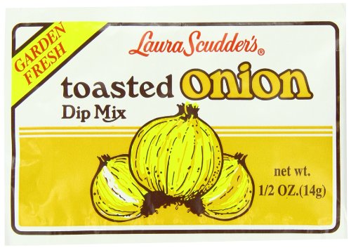 Laura Scudder's Dry Dip Mix, Toasted Onion, 0.5-Ounce (Pack of 24)