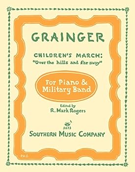 Paperback Children's March - Over the Hills and Far Away: Oversized Score Book