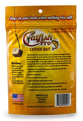 image for Catfish Pro Chicken Liver Fishing Bait - 10oz Bag with 80pcs | Irresis