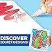 Crayola Color Wonder Prehistoric Pals, Dinosaur Coloring Pages, Mess Free Coloring for Toddlers, Dinosaur Toys, Gifts for Kids