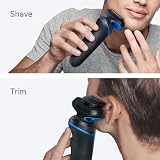 Braun Series 5 Electric Shaver for Men, Wet & Dry Foil Razor, Blue - 6