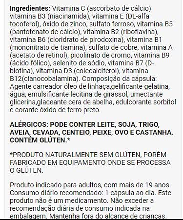 Multivitamínico 90 Caps + Glutamina Pura 300g Dux Nutrition