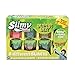 SLIMY Super Set 8 x 100g - Original Slimy Slime Set mit 8 verschiedenen Spielmassen, maximaler Spielspaß für Kinder mit 800g Schleim im Geschenk-Set, elastische Spielknete (Spielzeug ab 3 Jahre)
