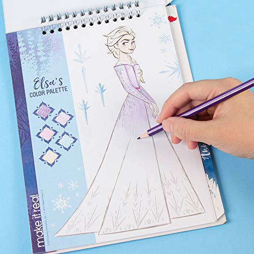 image for Make It Real – Disney Frozen 2 Fashion Design Sketchbook. Disney Ins