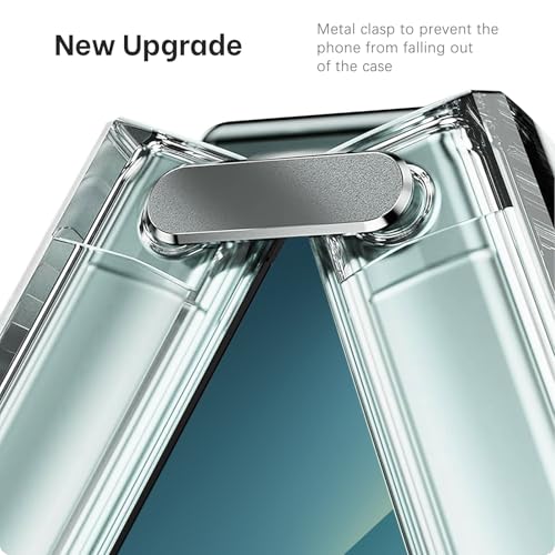 Coque TPU souple résistant aux chocs Samsung Z Flip 7 fine et transparente